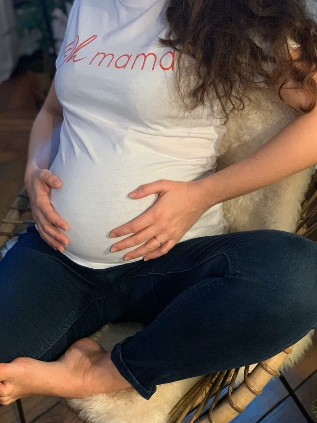 Oh Neny - Oh mama tee shirt blanc
